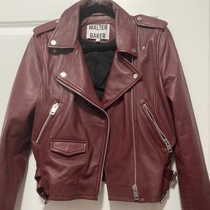 Genuine Leather biker jacket